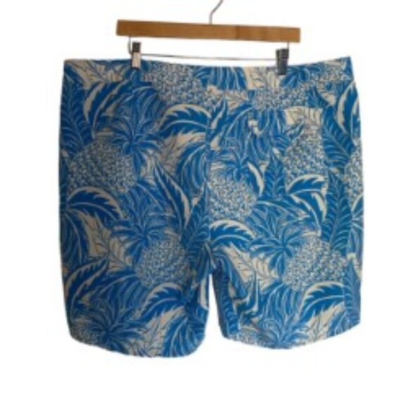 Strong Boalt Blue & White Tropical Board Shorts 42 - Picture 3 of 5
